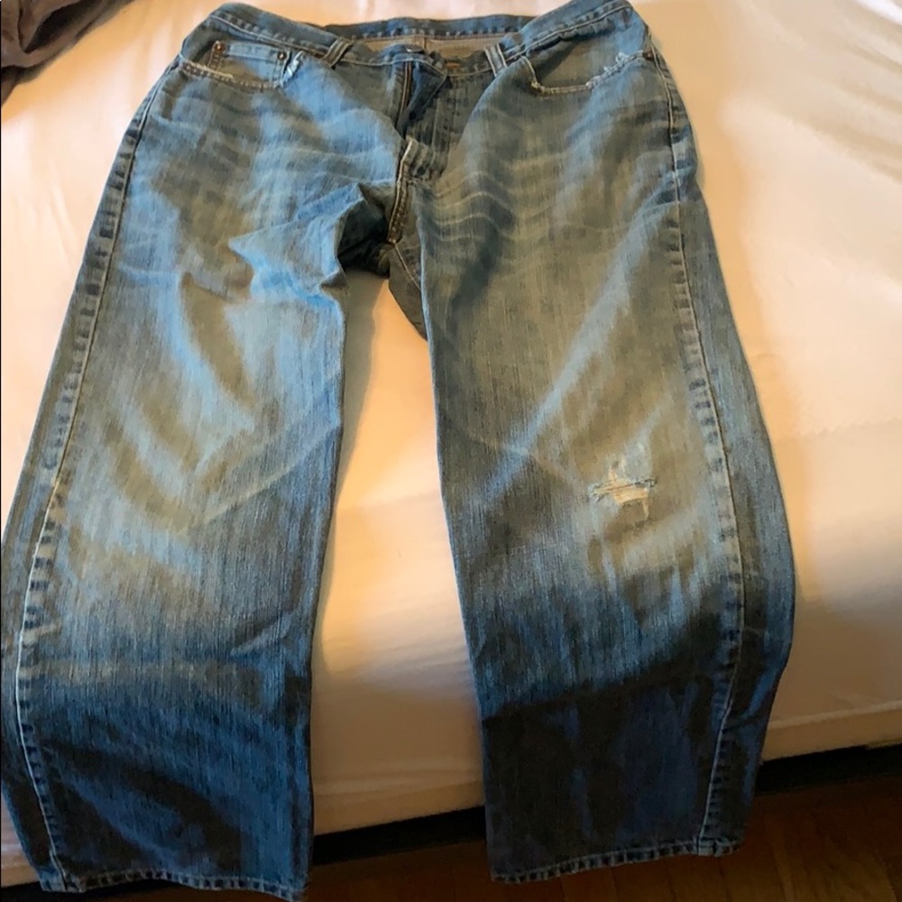 Polo Ralph Lauren distressed jeans